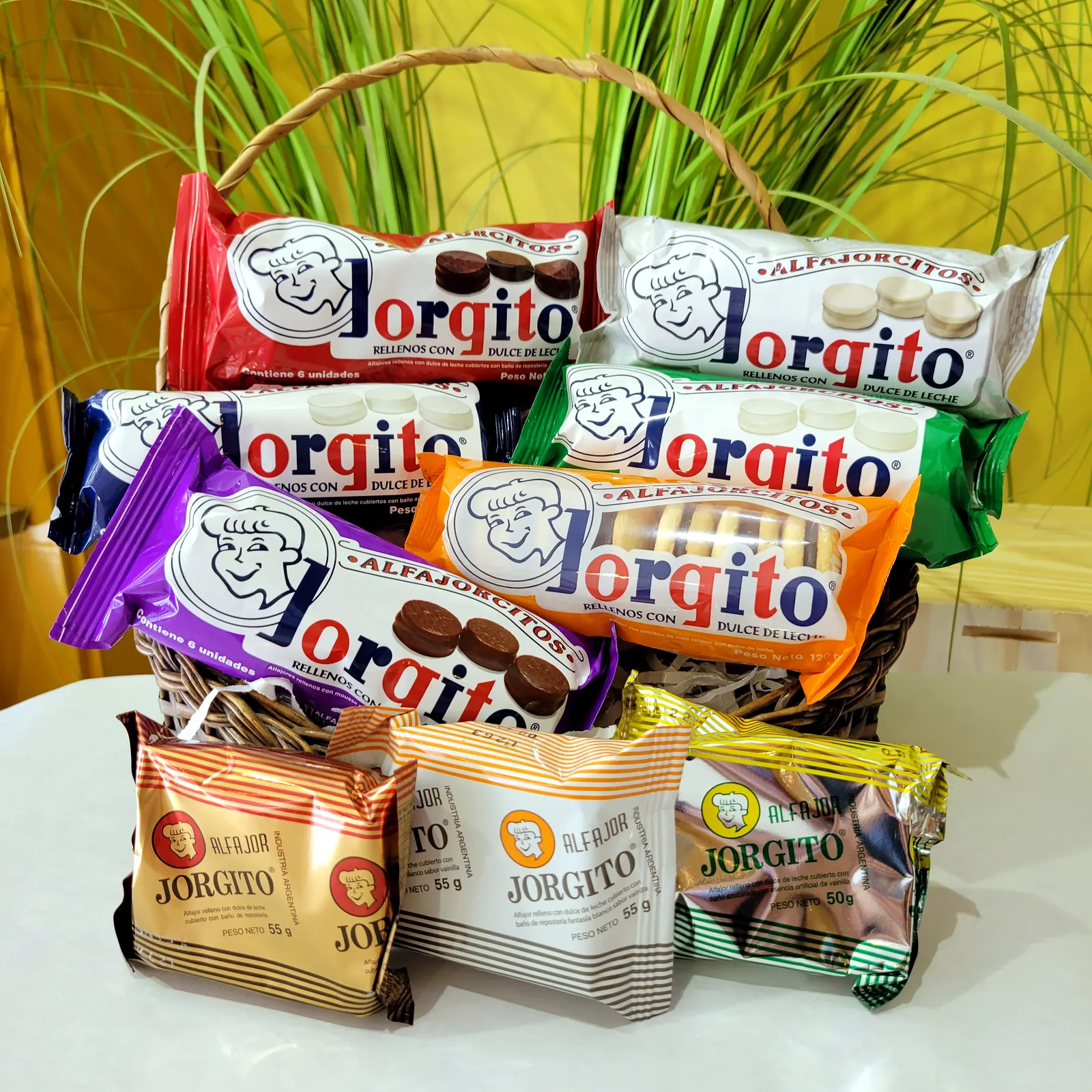 Alfajores y alfajorcitos Jorgito