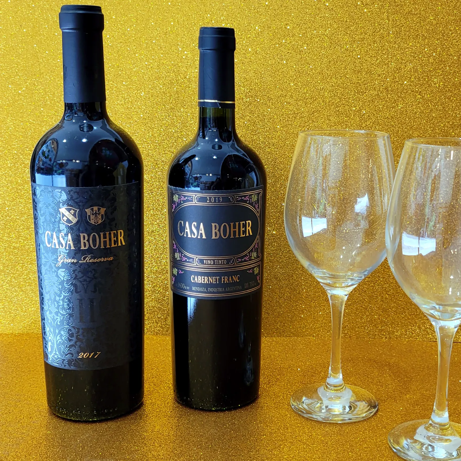 Vinos Casa Boher Gran Reserva y Cabernet Franc
